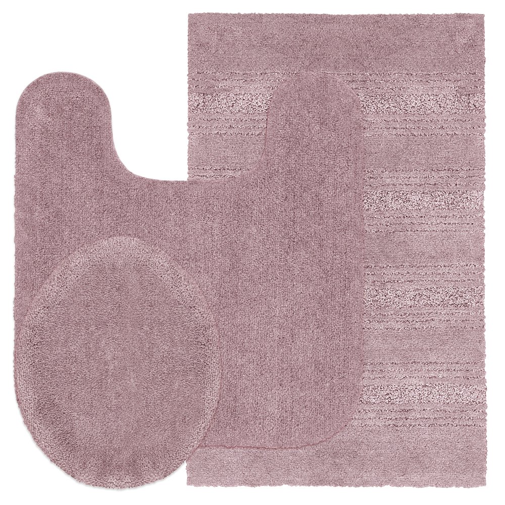 Better Homes & Gardens 3Piece Bath Rug Set, Multiple Colors Walmart