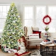 thumbnail image 4 of 9FT Premium Blue Spruce Artificial Christmas Tree Prelit, Full Realistic Mixed PE/PVC Mayhihi, 4 of 8