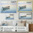 thumbnail image 4 of Designart "Horizon Boat Harmonious II" Transportation Canvas Wall Art, 4 of 5