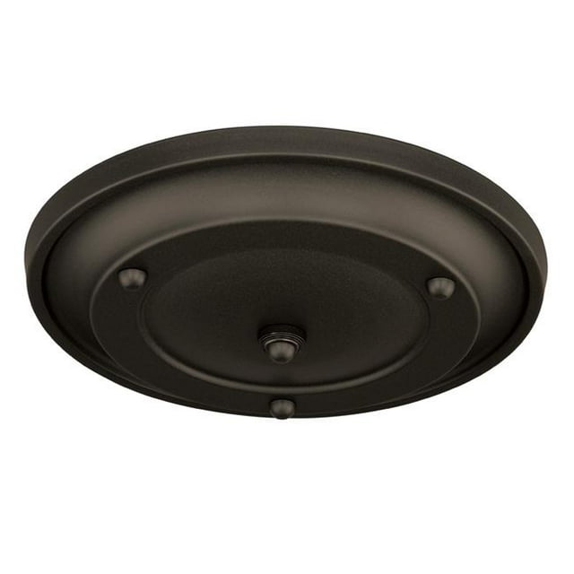Vaxcel International P0063 Large Canopy Kit Multiple Pendant Holder - Oil Rubbed Bronze
