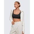 thumbnail image 3 of Bralette CRZ YOGA Softhold Sin Aros Espalda en U Negro XL, 3 of 5