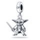 thumbnail image 1 of Disney 925 Sterling Silver Charm Marvel Fits Original Pandora Spider Man Bracelet Movie Anime Character Spider Man Charm Beads Gao Jinjia LED, 1 of 2