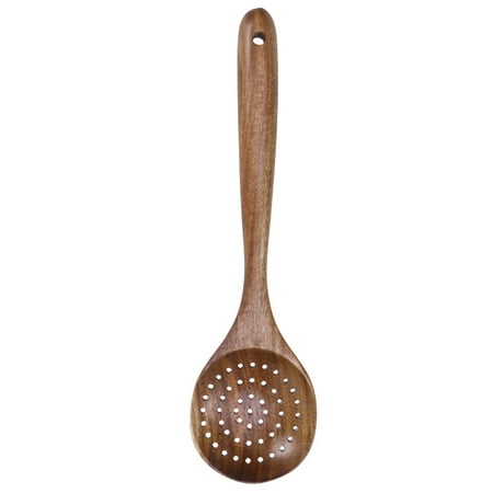 

Teak Kitchen Utensils Colander Ladle Skimmer Scoop Kitchenware 28x8.2cm