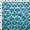 thumbnail image 3 of oneOone Polyester Lycra Fabric Swirl Ikat Printed Fabric 1 Yard 56 Inch Wide, 3 of 4