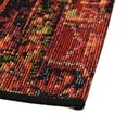 thumbnail image 6 of Unique Loom Outdoor Tribal Collection Area Rug - Quepos (4' x 6' Rectangle Multi/Black), 6 of 9