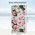 thumbnail image 3 of Wild Flower Tulips Printed Microfiber Sand Free Pool Towel Lightweight Oversized Absorbent Compact Travel Must Have for The Swimming, 3 of 8