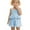 Blue, variant on MEZZALL Baby Girls Summer Outfits 2PCS Sets Casual Sleeveless Camis Tops Shorts Outfits Sets For Toddler Beach School Party Yoga Dailywear Lovely / 80