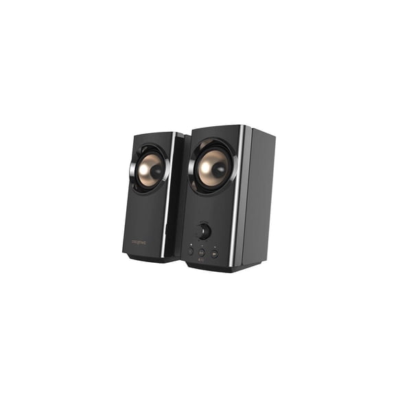 Creative Labs T60 Compact 2.0 Desktop Speaker System, Black