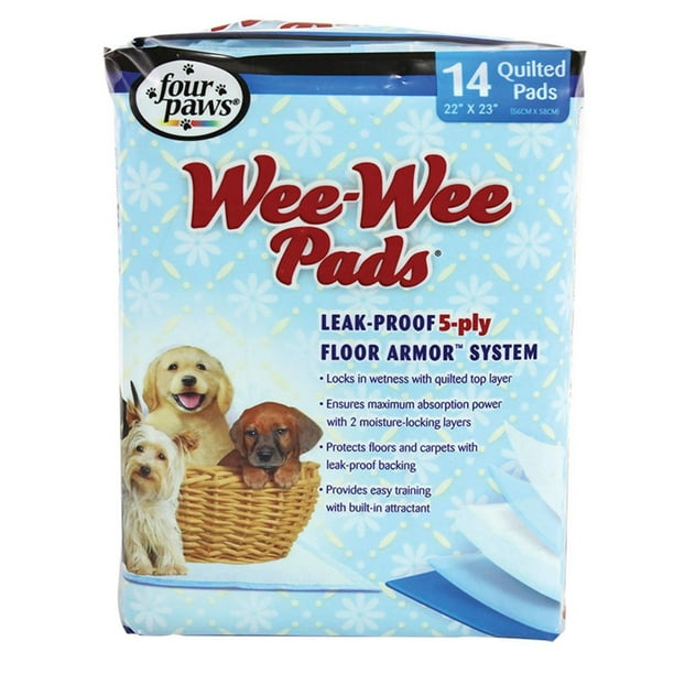 WeeWee Extra Large Dog Housebreaking Pads, 6 Pack, WeeWee pads