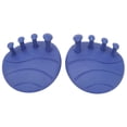 thumbnail image 1 of 1 par de separadores de dedos unisex multifuncionales, color azul oscuro, de TPR., 1 of 14