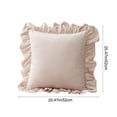 thumbnail image 3 of Kraoden Comfortable Cloth Throw Pillow with Non-Woven Pillow Core for Lumbar Support, Decorative Cushion for Home Decoration and Living Room, Easy Care and Machine Washable, 3 of 6