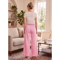 thumbnail image 3 of DOKOTOO Jeans for Women High Waisted Wide Leg Jeans with Ruffle Hem Trendy Stretchy Denim Loose Pants Straight Leg (Plus Sizes Available), 3 of 9