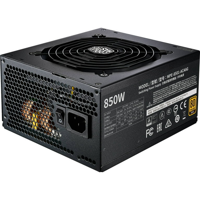 Cooler Master MWE Gold 850 V2, 850W, 80+ Gold, Quiet HDB Fan