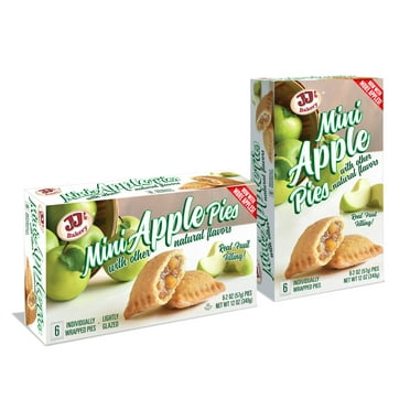 JJ's Bakery Mini Apple Pies, 12 oz, 6 Count
