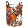 thumbnail image 2 of Balery Various Pumpkins Round Laundry Basket with Handles Waterproof Freestanding Laundry Hamper for Clothes Toys in the Dorm and Family-Small, 2 of 8