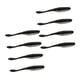 thumbnail image 5 of 8 señuelos de pesca suaves Wiggle Worm para lubina, salmón y trucha. Argenta Negra, 5 of 9