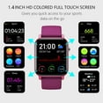 thumbnail image 2 of Timoom Smart Watch for Android and iOS Phone with 1.4" Touch Screen, Activity Fitness Tracker Heart Rate Sleep Monitor, 5ATM Waterproof Pedometer Smartwatch Step Counter for Women and Men, 2 of 7