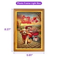 thumbnail image 5 of Be My Valentine's Goldendoodle Truck Full of Love Flower Balloon Acrylic Plaque with Wood Photo Frame Box Doodle Dog Lover Gifts Idea Light Box - 02029, 5 of 5