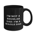thumbnail image 2 of Motivational Beagle Dog 15oz Mug, I'm Not a Regular Dad. I'm a Beagle Dad, Inspire Gifts f Pet Lovers, Christmas Gifts, 2 of 2