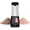 Black, variant on COOK WITH COLOR 2-in-1 Rechargeable Salt and Pepper Shakers, Electric Salt and Pepper Grinder Set, Blush