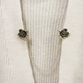 thumbnail image 6 of Uxcell 2 Pack Rose Sweater Clips Retro Cardigan Collar Clips with Chain(Gold), 6 of 6
