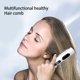 thumbnail image 4 of Soidarity Masajeador de cabeza de mano eléctrico portátil para adultos, peine de masaje de ajustable, instrumento de peines de microcorriente Cuidado del cabello Blanco Soidarity CE015694-01B, 4 of 6
