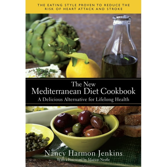 Pre-Owned The New Mediterranean Diet Cookbook: A Delicious Alternative for Lifelong Health (Hardcover) 0553385097 9780553385090