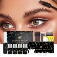 thumbnail image 2 of Style 2 Kit profesional de tinte para cejas permanente de pestañas, herramienta de maquillaje para mujeres y niñas, 2 of 5