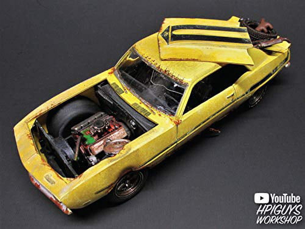 AMT 1969 Chevy Camaro Yenko - 1/25 Scale Model Kit - Buildable Vintage Vehicles for Kids and Adults