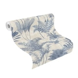 Rasch Portfolio XII Rainforest Wallpaper – 32.8ft X 21in, Tropical Pattern With Parrots & Flowers