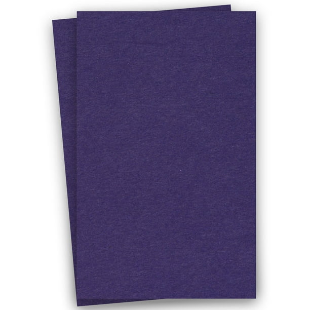 Basics DARK PURPLE 11X17 (Ledger) Paper 80C Cardstock 100 PK