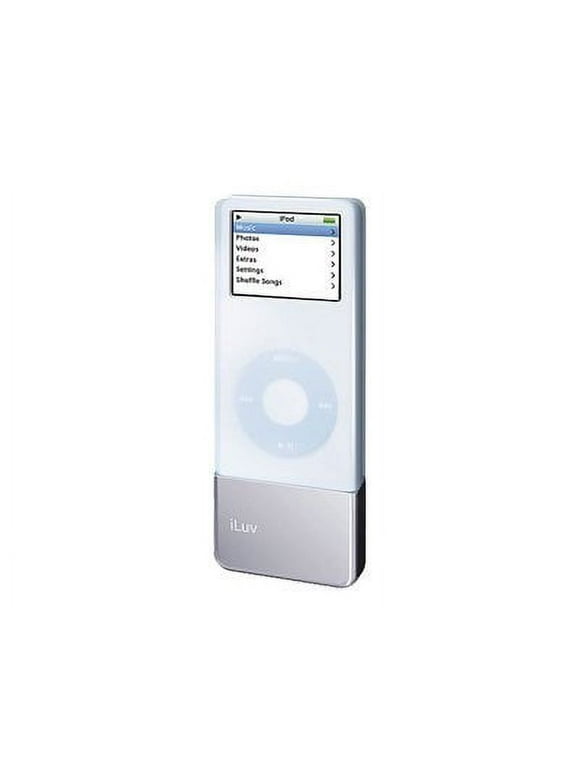 iLuv i601 - External battery pack + AC power adapter - Li-pol - white - for Apple iPod nano (1G)