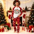 thumbnail image 2 of Lvotionpl 2026 Family Matching Christmas Pajamas Set, Christmas PJs for Men Women s, Long Sleeve Tops and Pants, Holiday Family Sleepwear, Xmas Pajama Sets, 2 of 5