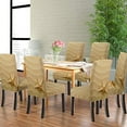 thumbnail image 2 of Elastic Chair Cover Set of 6 Outdoor Chair Covers for Dining Chairs Beach Background Slipcover Chairs Covers for Kitchen Living Room Restaurant, 2 of 5
