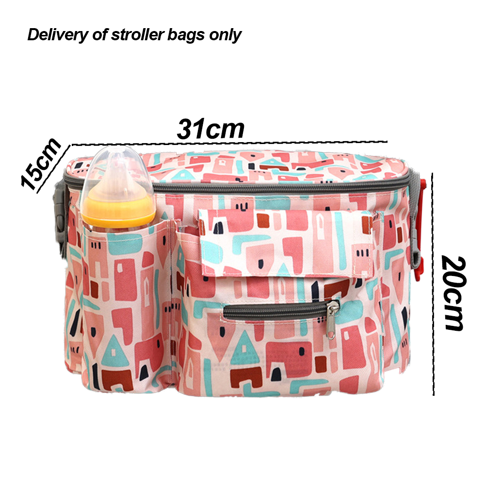 Stroller hanging bag large capacity stroller hanging bag stroller accessories