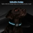 thumbnail image 4 of Rechale Dog Tracker Collar with Tracker(Only IOS),Reflective & Waterproof Adjustable Dog Collar, Secure Fit for Small Medium Large Dogs, Durable Nylon Pet Collar, Durable Nylon Design(Blue L), 4 of 8