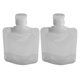 thumbnail image 5 of KDJ Clear Plastic Liquid Bags 5pcs Set - 30ml Reusable Leakproof Travel Containers for Shampoo, Soap, Lotion - Portable Toiletry Bottles with Wide Mouth & Stand Up Bottom, 5 of 9