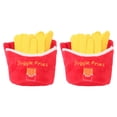 thumbnail image 1 of 2 juguetes para perros con chirridos, juguetes de peluche para perros, juguetes para cachorros, juguetes de peluche para modelar con comida deliciosa, 1 of 5