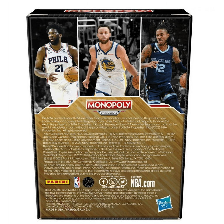 沼高バレーボーイズ コンプリートセット Monopoly Prizm NBA Edition Booster Box: 2022-23 Panini Prizm