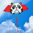 thumbnail image 3 of Las cometas con forma de animal de cola de 1,6 m mejoran la coordinación para niños y niñas (Panda), 3 of 7