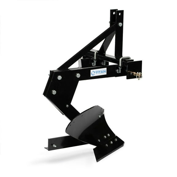 Titan Attachments 18-in. Single Bottom Tow-Behind Moldboard Turn Plow, 3-Point H