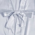 thumbnail image 7 of Women's Long Pyjama Set Placket Silk Night Lingerie Women's Tops And Shorts Casual Plain Sleepwear Nightdress Pajamas Women Set Pajamas for plus Size Women Teacher Pajamas Sleepwear Short Pajamas for, 7 of 7