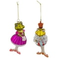 thumbnail image 2 of Royal Ballerina Frogs Glass Christmas Ornaments - 6" - Multicolor - Set of 2, 2 of 6