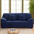 thumbnail image 2 of CHOK 2024 Sofa Slipcover L Shape Gray Sofa Cover Sectional Couch Cover Spandex Non Slip with Elastic Bottom Furniture Protector Cover for for Home Decor 2+3seater, 2 of 7