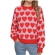 thumbnail image 1 of Camiseta de Punto con Capucha de Cuello Redondo para las Mujeres, Estilo Europeo de Manga Larga para Primavera Otoño, 1 of 8
