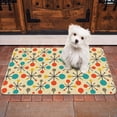 thumbnail image 4 of Mid Century Modern Front Door Mat Atomic Retro Cute Doormats for Floor Comfort Washable Non Slip for Kitchen Farmhouse Outdoor Indoor Front Entrance Kitchen Mats Home Decor 17" W x 29" L, 4 of 6