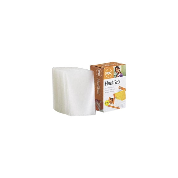 3300371 GBC HeatSeal Laminating Pouches, 7 mil, 2 3/16 x 3 11/16, Business Card Size, 100