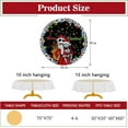 thumbnail image 2 of Christmas Jack Skellington Round Tablecloth 70 x 70 Inch, Black Xmas Tree Decorative Table Cloth Dining Table Cover, Winter Holiday Snowflake Dinner Party Picnic Decoration, 2 of 6