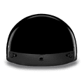 thumbnail image 6 of Daytona Helmets Slim Line Skull Cap D.O.T. Approved Half Shell Motorcycle Helmet With Visor, 6 of 10