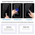 Waterproof IP68 Biometrics RFID Keypad Door Access Control System with